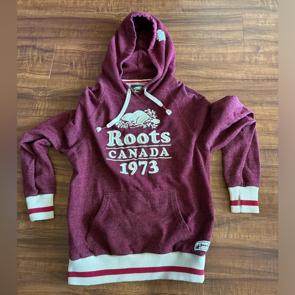 ROOTS Canada Men’s S red peppered hoody